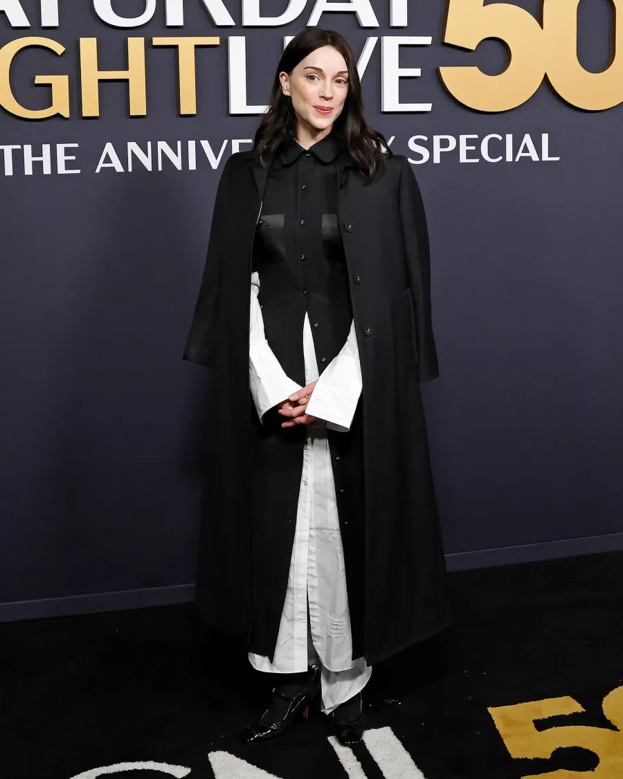 St Vincent SNL50 The Anniversary Special Saturday Night Live Red Carpet Arrival SNL 50