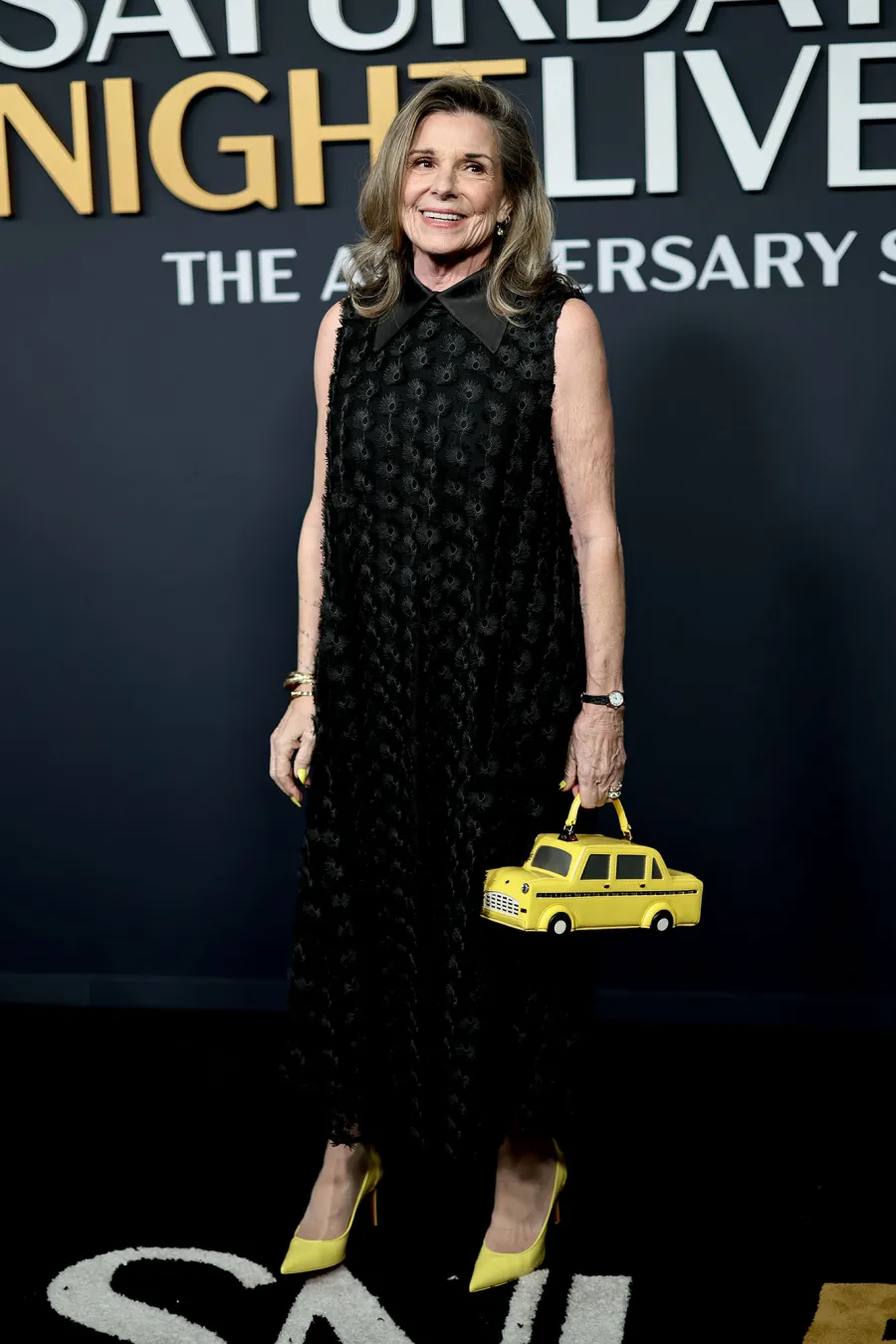 Susan Saint James SNL50 The Anniversary Special Saturday Night Live Red Carpet Arrival SNL 50