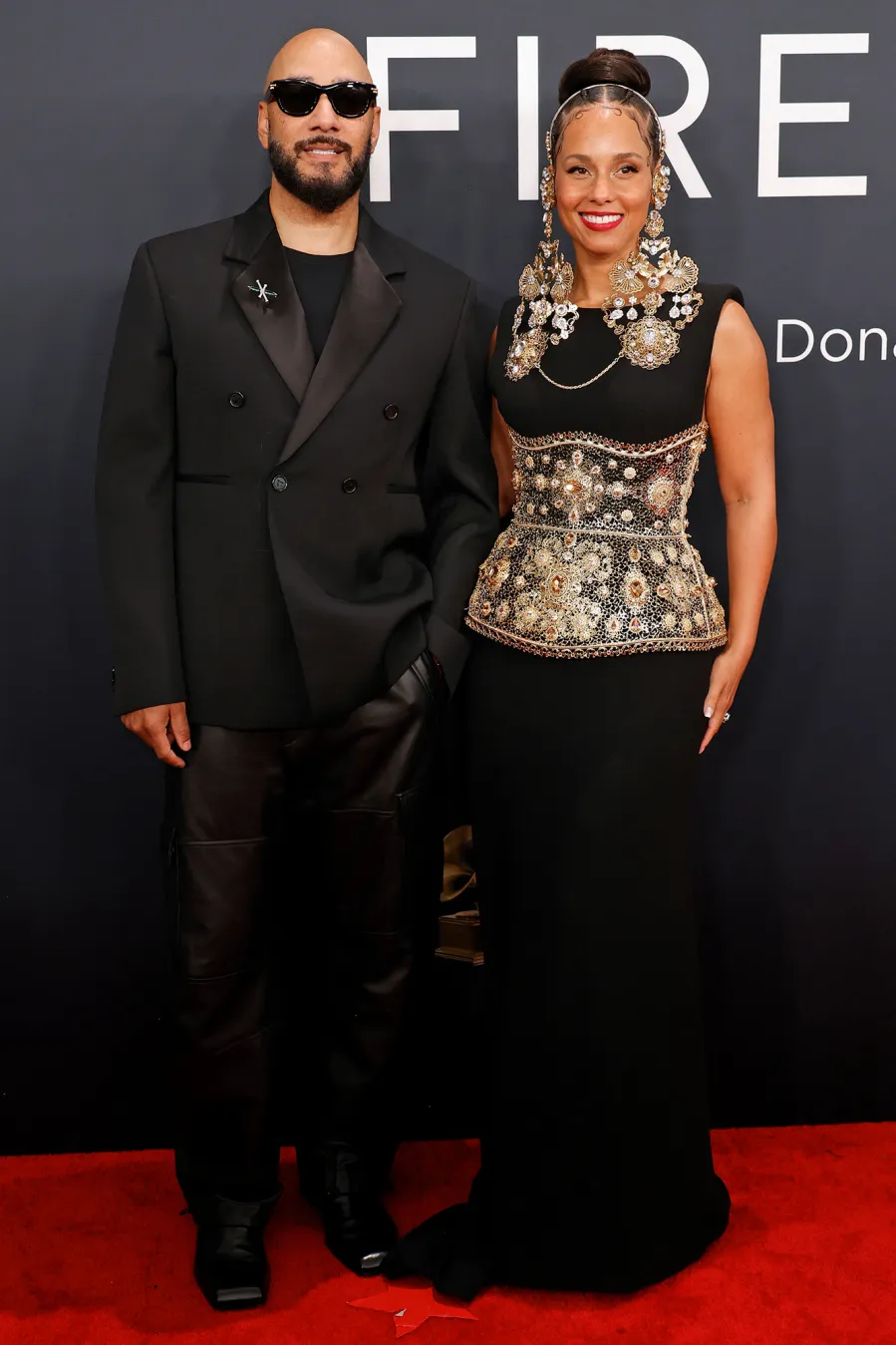 Swizz Beatz and Alicia Keys Hottest 2025 Grammys Couples