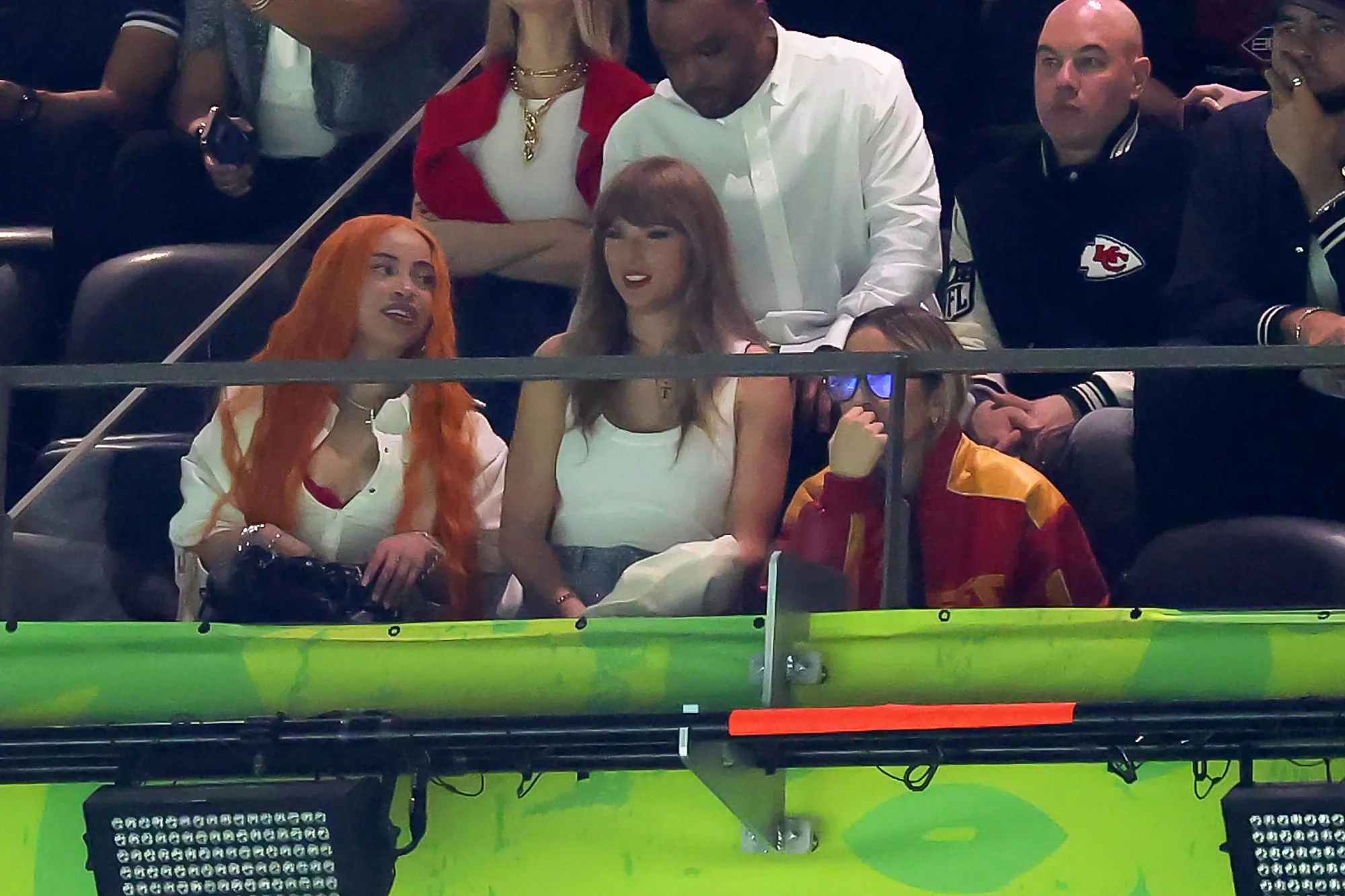 Taylor Swift Brings TK TK and More Famous Friends to the 2025 Super Bowl 098