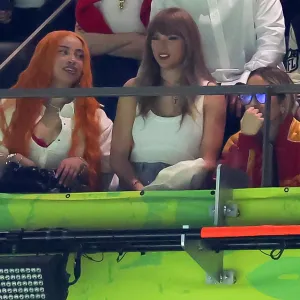 Taylor Swift Brings TK TK and More Famous Friends to the 2025 Super Bowl 098