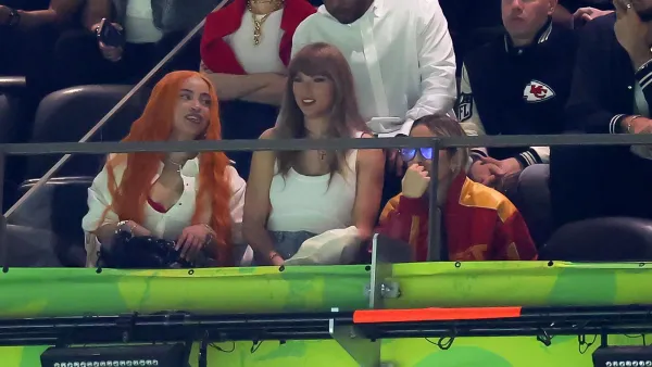 Taylor Swift Brings TK TK and More Famous Friends to the 2025 Super Bowl 098