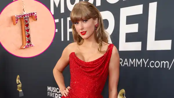 Taylor Swift Wears T Charm to 2025 Grammys