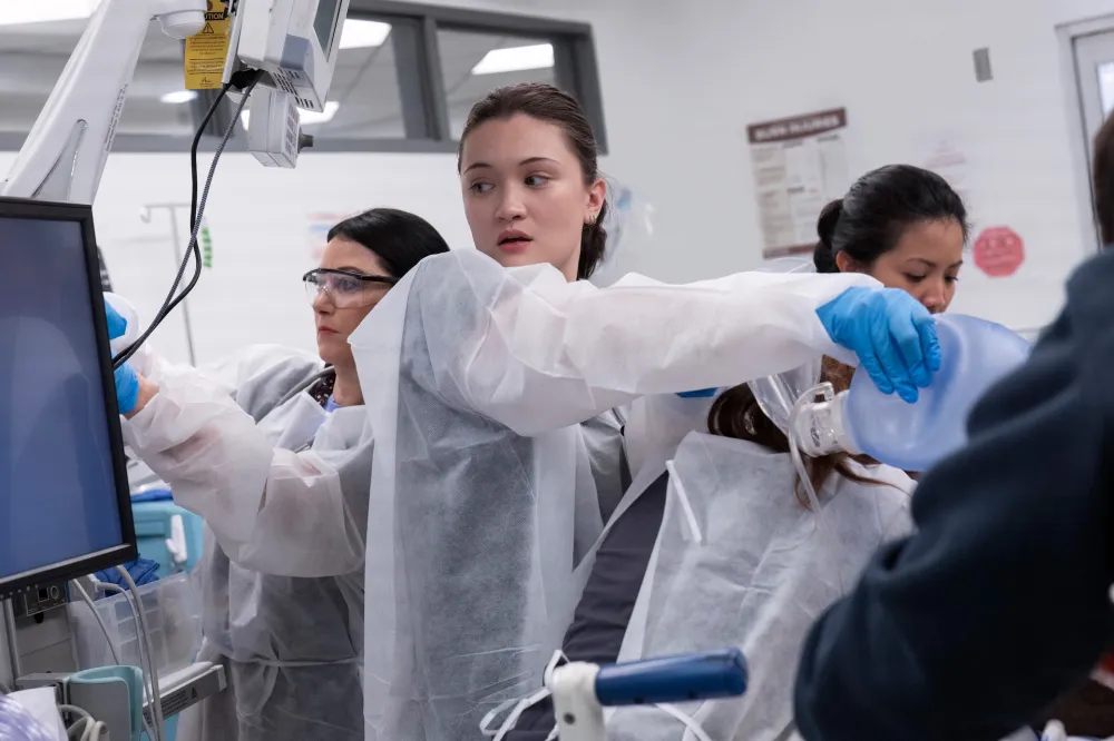 The Pitt Isa Briones Appreciates That Santos Speech About Potential Sexual Assault Didnt Feel Forced