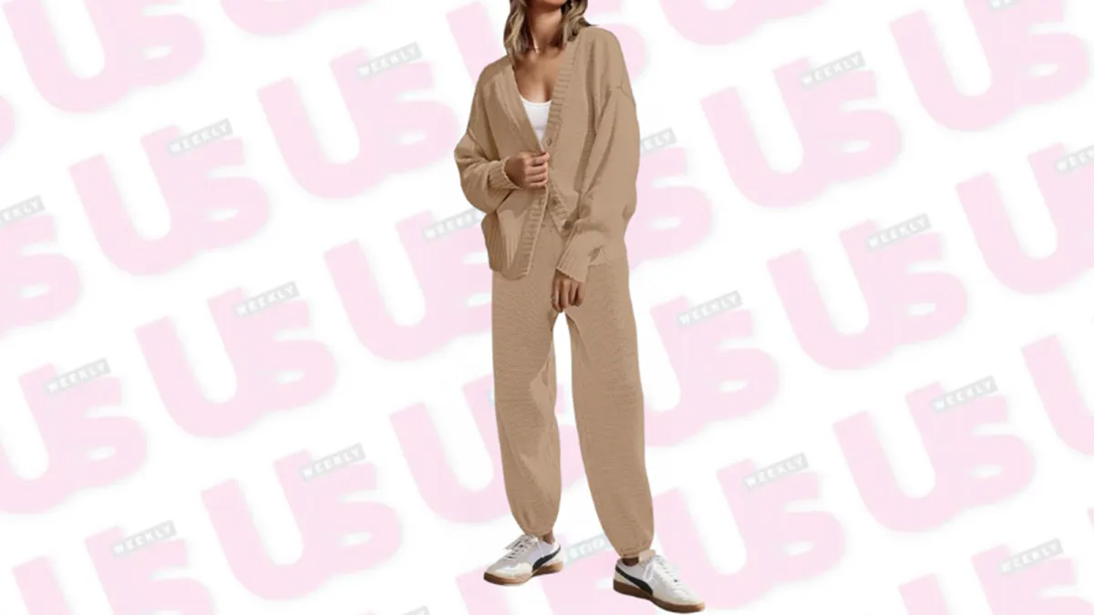 This Cozy, Two-Piece Knit Lounge Set Rivals Styles That Cost Triple the Price