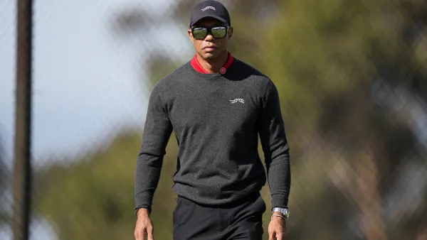 Tiger Woods Makes First Public Appearance Since His Mother's Death