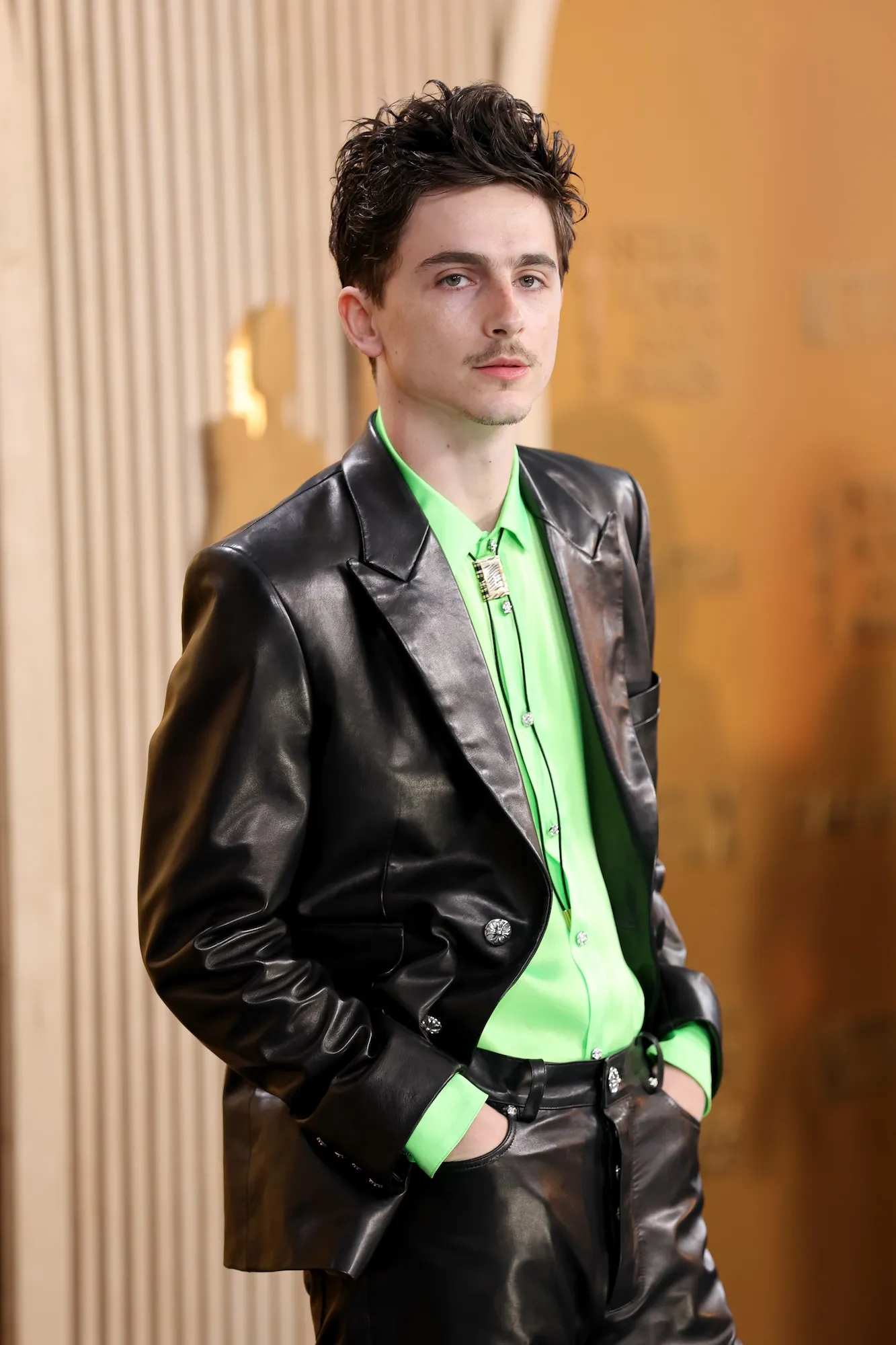 FEATURE Timothee Chalamet Flies Solo at 2025 SAG Awards Girlfriend Kylie Jenner Skips Awards Show