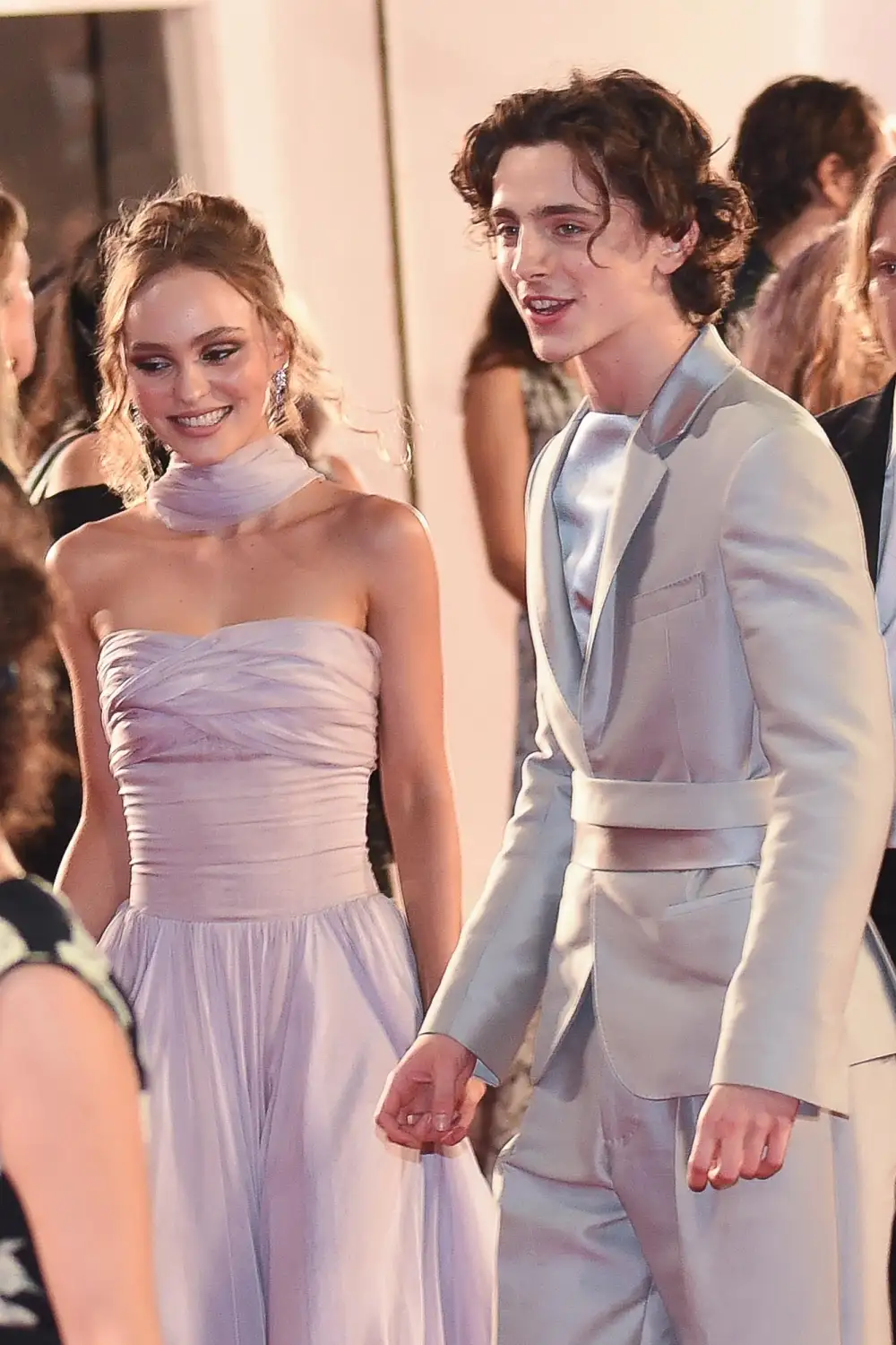 Timothee Chalamet and Lily Rose Depp 515