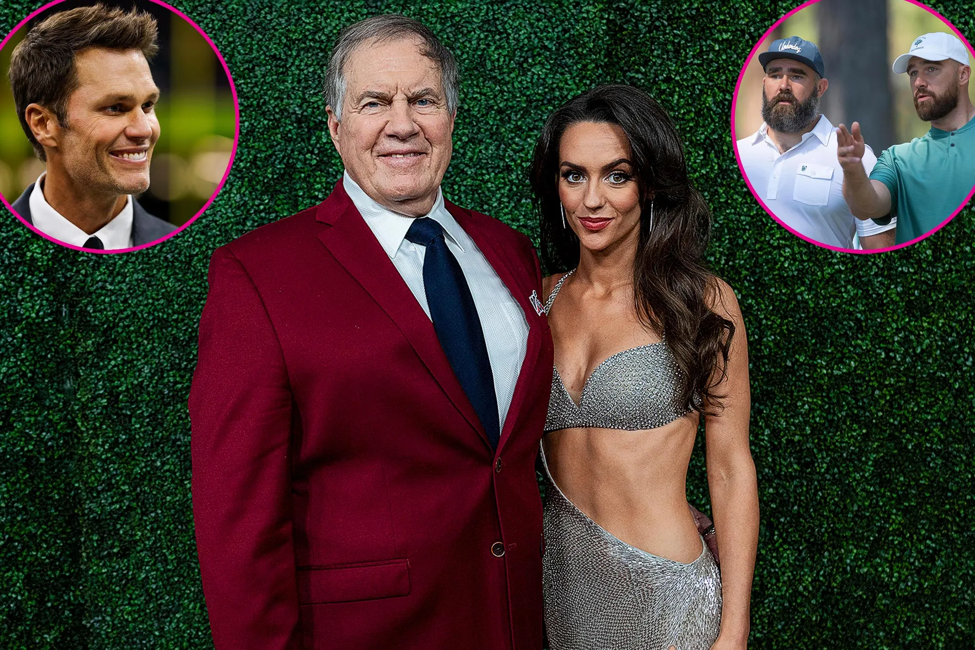 Tom Brady Kelce Bros and More NFL Players React to Bill Belichick and GF Jordon Hudson s Age Gap 274 Bill Belichick and Jordon Hudson