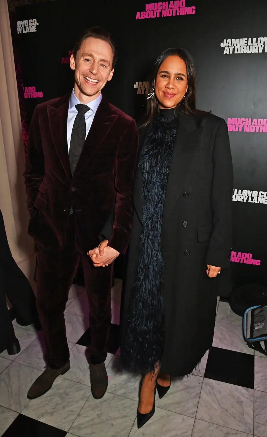 Tom Hiddleston Celebrates Much Ado About Nothing Opening With Zawe Ashton