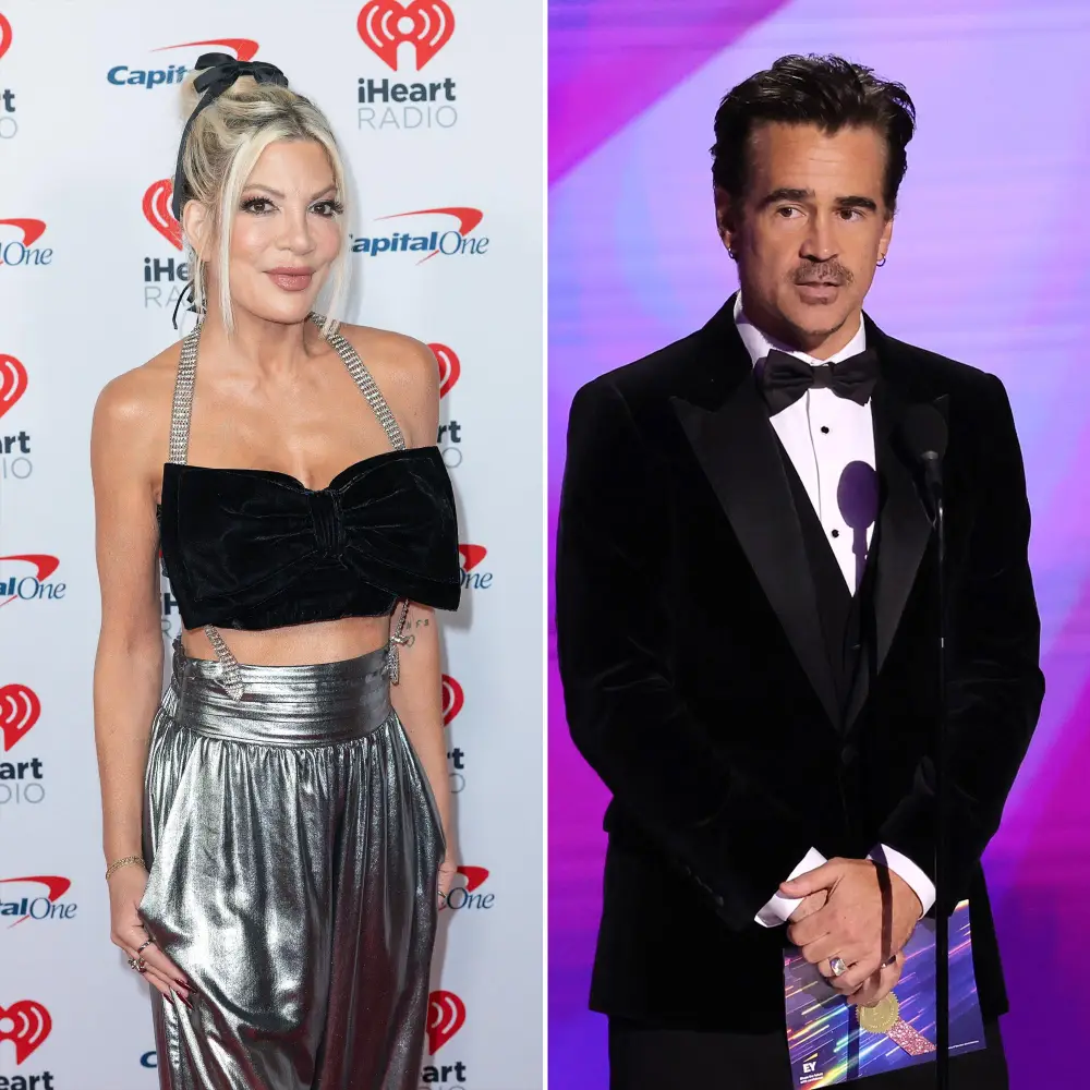 Tori Spelling Recalls Making Out With Mega Star Colin Farrell During the Early Days of His Fame 756