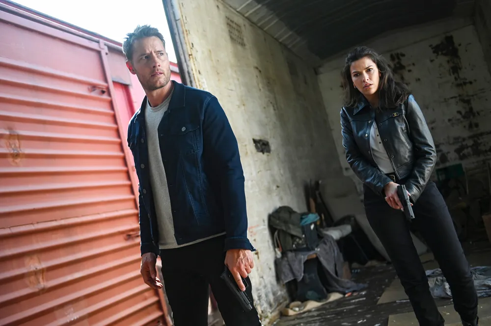 Tracker Justin Hartley Teases Pure and Raw Reunion With Wife Sofia