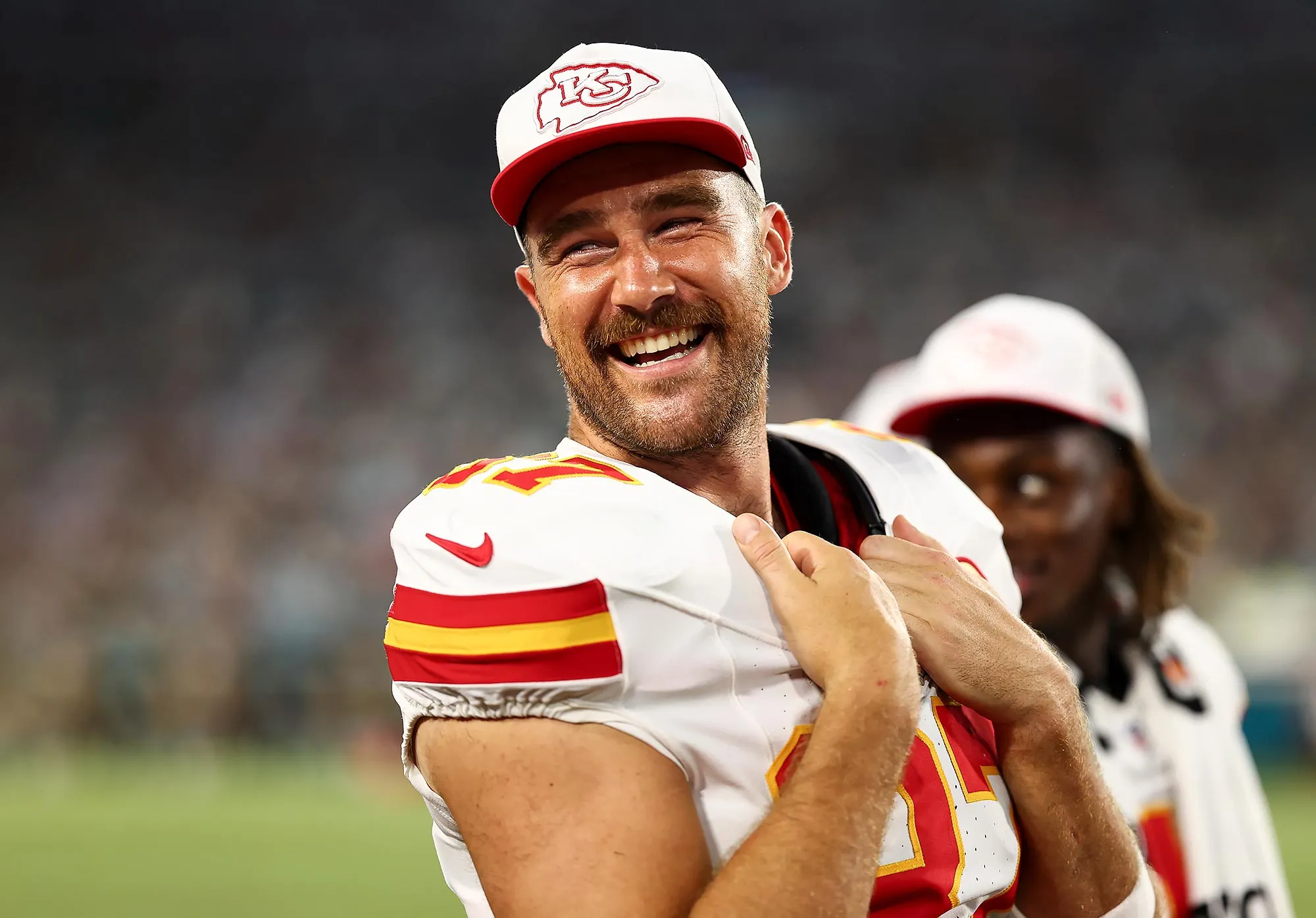 Travis Kelce Looked Like a Totally Different Person in His Combine Photo