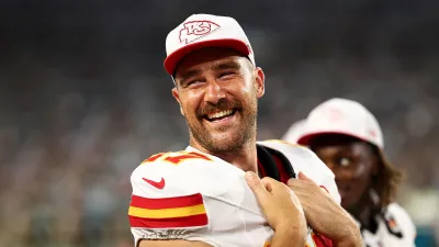 Travis Kelce Looked Like a Totally Different Person in His Combine Photo