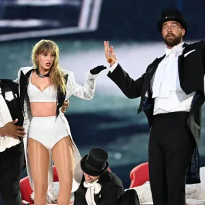 Travis Kelce Says He Felt Like an Ant Joining Taylor Swift on Wembley Stage During Eras Tour
