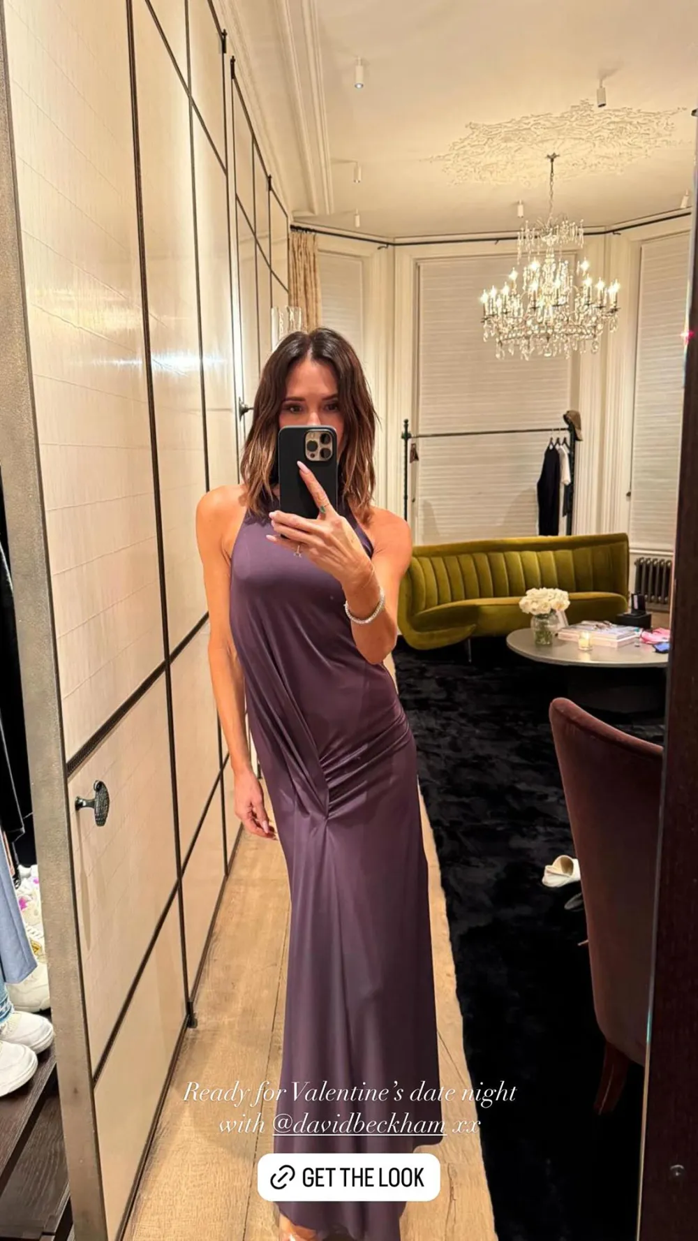 Victoria Beckham Wore Another Date Night Look for V-Day 508