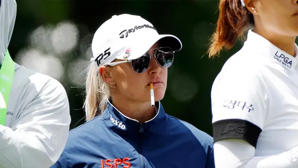 Viral Smoking Golfer Charley Hull Ate Enough Chocolate to Put On a Lot of Weight During Offseason 389