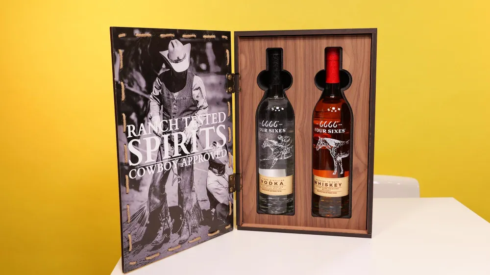 We Tried It Yellowstone Creator Taylor Sheridans Four Sixes Whiskey