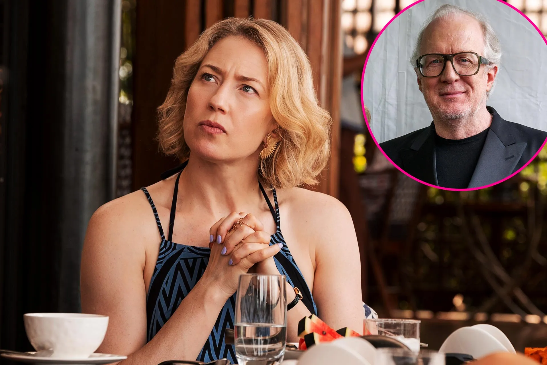White Lotus Carrie Coon Says She s Not in an Open Marriage With Tracy Letts Clarifies Comments 283 Fabio Lovino/HBO