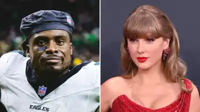 Why Eagles CJ Gardner Johnsons Mom Feuding With Swifties