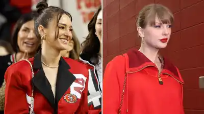 Why Kristin Juszczyk Doesnt Like to Judge Taylor Swift and Other NFL WAGs Gameday Outfits