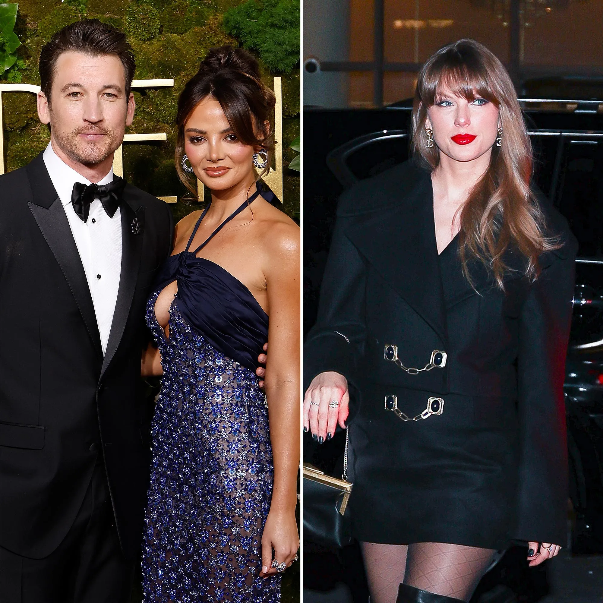 Why Miles Tellers Wife Keleigh Won't Sit With Taylor Swift at Super Bowl