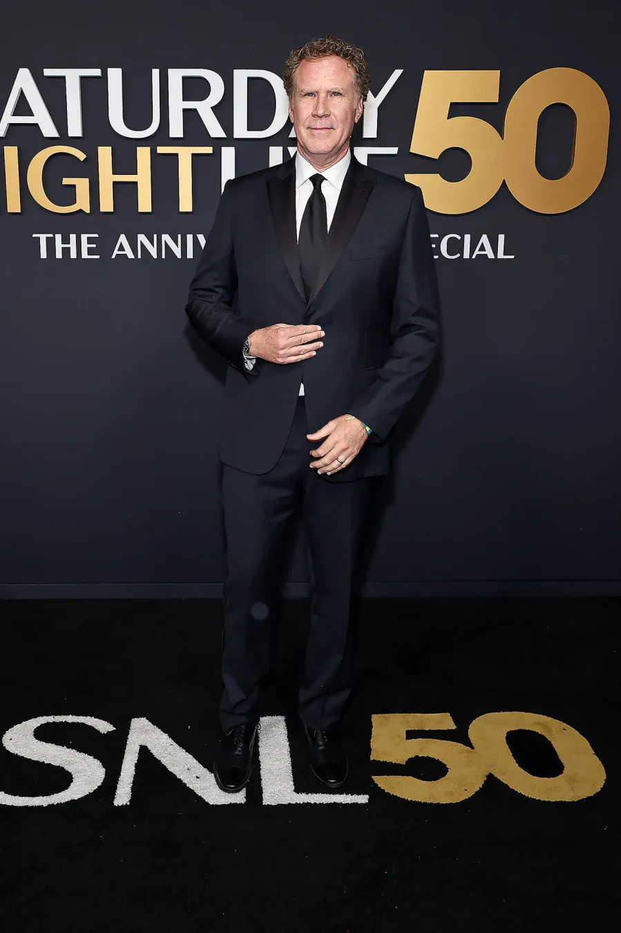 Will Ferrell SNL50 The Anniversary Special Saturday Night Live Red Carpet Arrival SNL 50