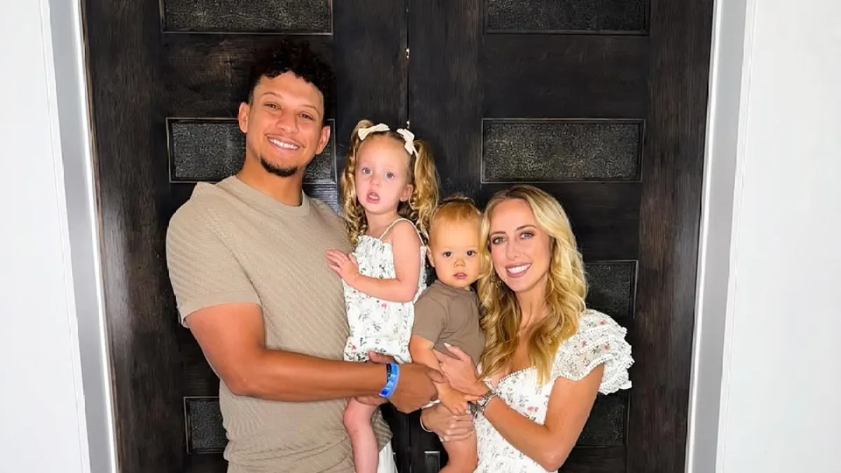 brittany mahomes shares new photo of baby daughter golden on sterling's birthday 3