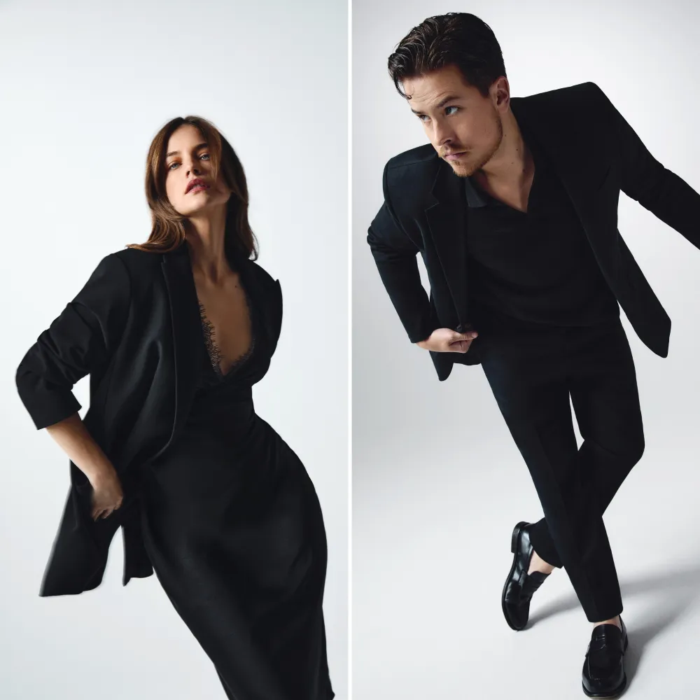 Dylan Sprouse and Barbara Palvin Nail Chic Couple&rsquo;s Style in New 'Dress to Express' Campaign