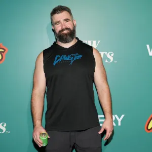 Jason Kelce Gets His Mind Blown Seeing a Palm Reader in New Orleans Ahead of Super Bowl LIX