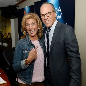Hoda Kotb Tells Lester Holt to Move to the Burbs After Nightly News Exit