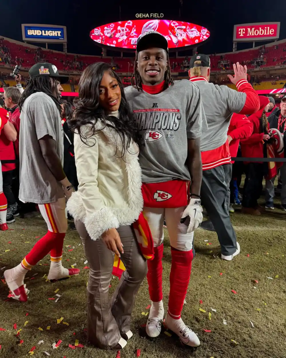 Kansas City Chiefs Rookie Xavier Worthy and Fiancee Tia Jones Relationship Timeline