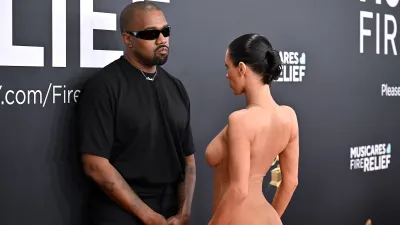 Kanye West Defends Wife Bianca Censori's Naked Grammys Dress