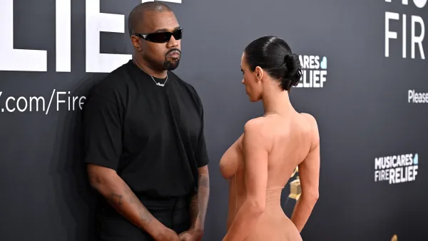 Kanye West Defends Wife Bianca Censori's Naked Grammys Dress