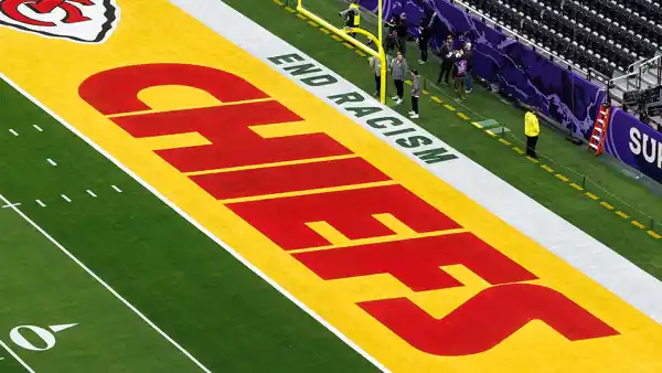 NFL Removing End Racism Message From End Zones for Super Bowl Between Chiefs and Eagles