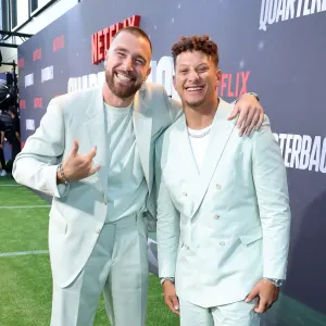 Travis Kelce and Patrick Mahomes Share Touching Moment After Super Bowl