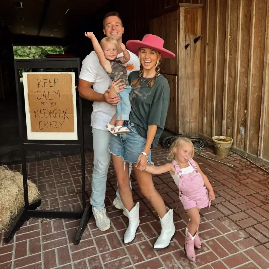 Sadie Robertson and Christian Huff Family Album With Daughters Honey and Haven