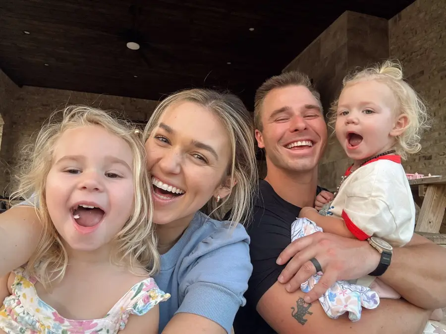 Sadie Robertson and Christian Huff Family Album With Daughters Honey and Haven