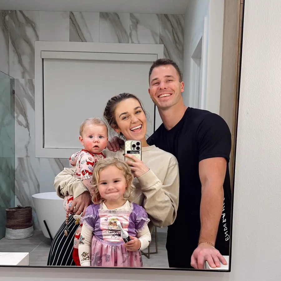 Sadie Robertson and Christian Huff Family Album With Daughters Honey and Haven