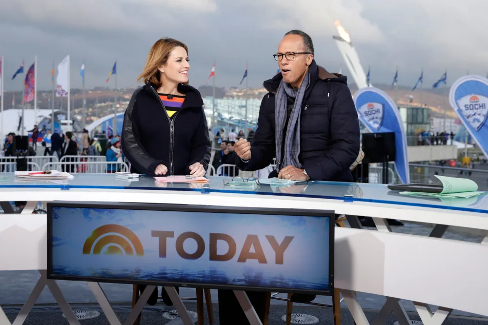 Today Savannah Guthrie and Dylan Dreyer Pay Tribute to Lester Holt Leaving NBC Nightly News