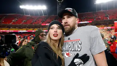 Taylor Swift and Travis Kelce