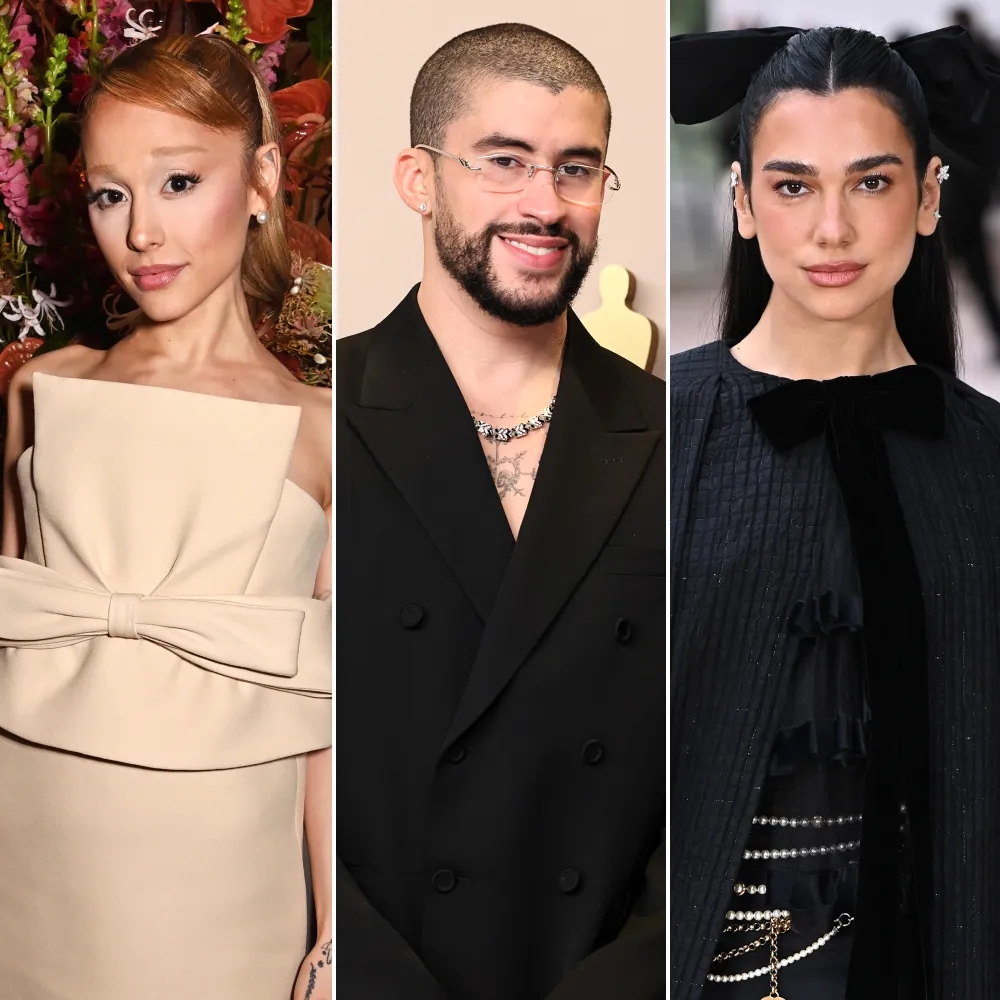 Why Ariana Grande Bad Bunny Dua Lipa and More Stars Skipped 2025 Grammy Awards