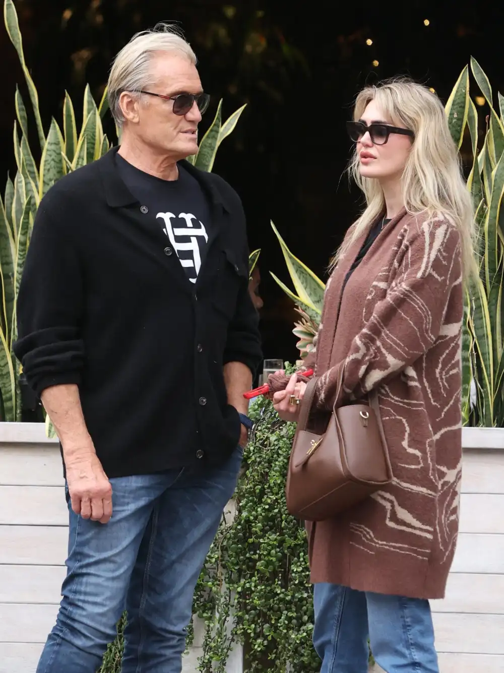 Dolph Lundgren 67 Makes Rare Public Appearance with Wife and Daughter Both 28