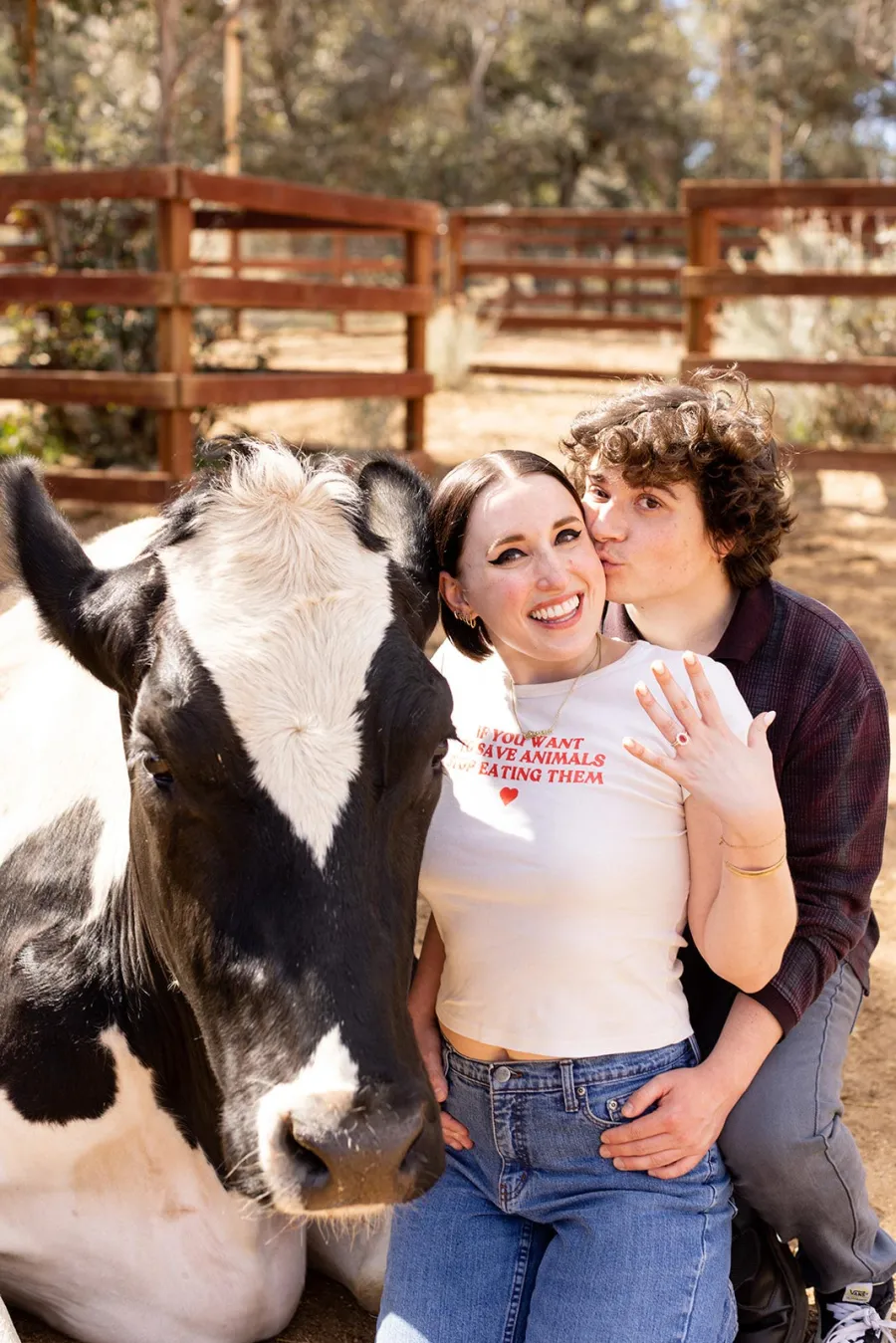 Celebrity Engagements of 2025 Harley Quinn Smith and Austin Zaju