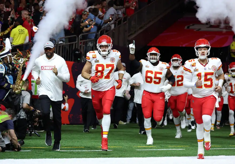 Patrick Mahomes and Travis Kelce Reunite for 1st Time Since Super Bowl Loss