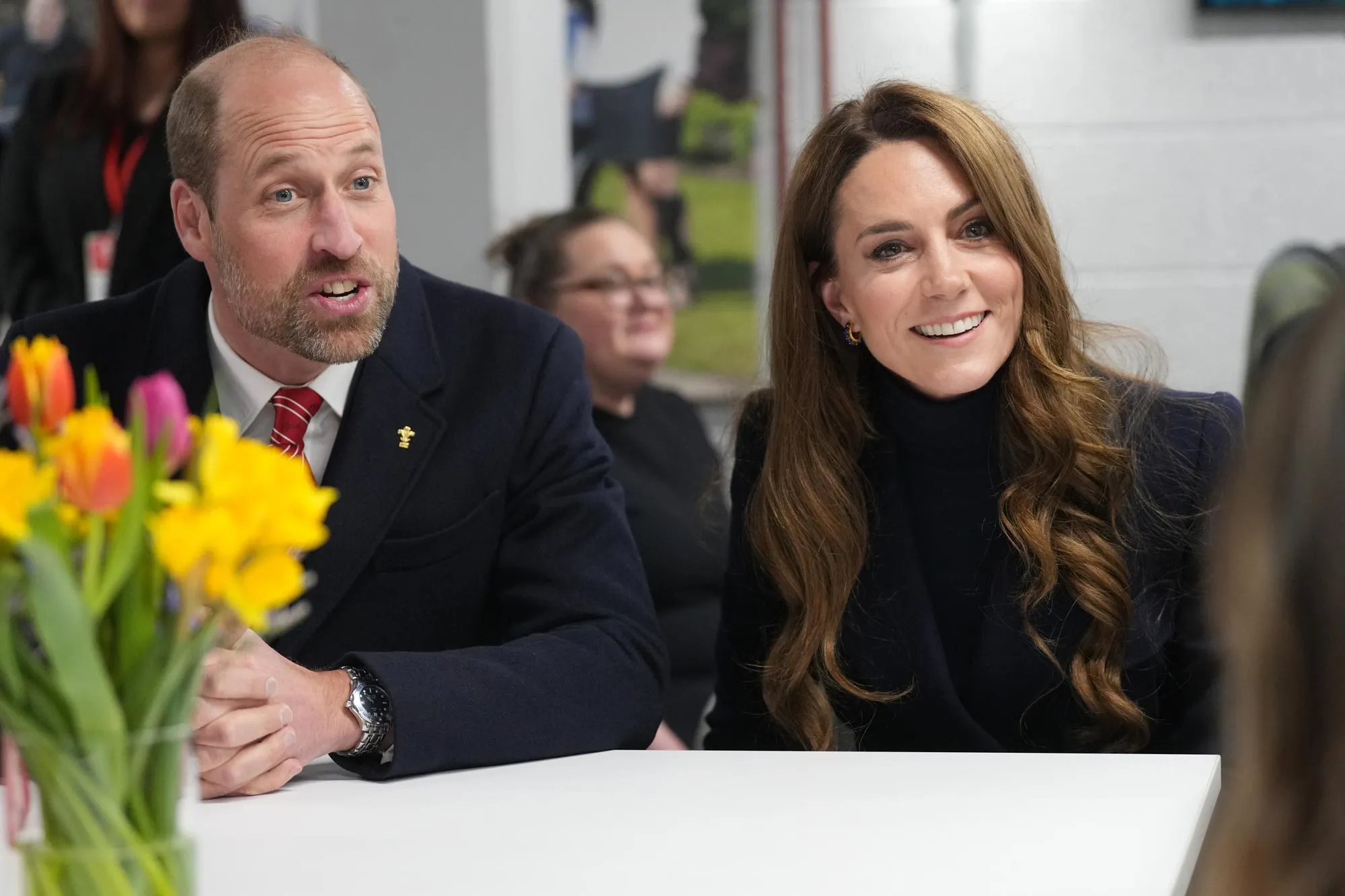 Prince William and Kate Middleton Attend Wales vs England Six Nations Match