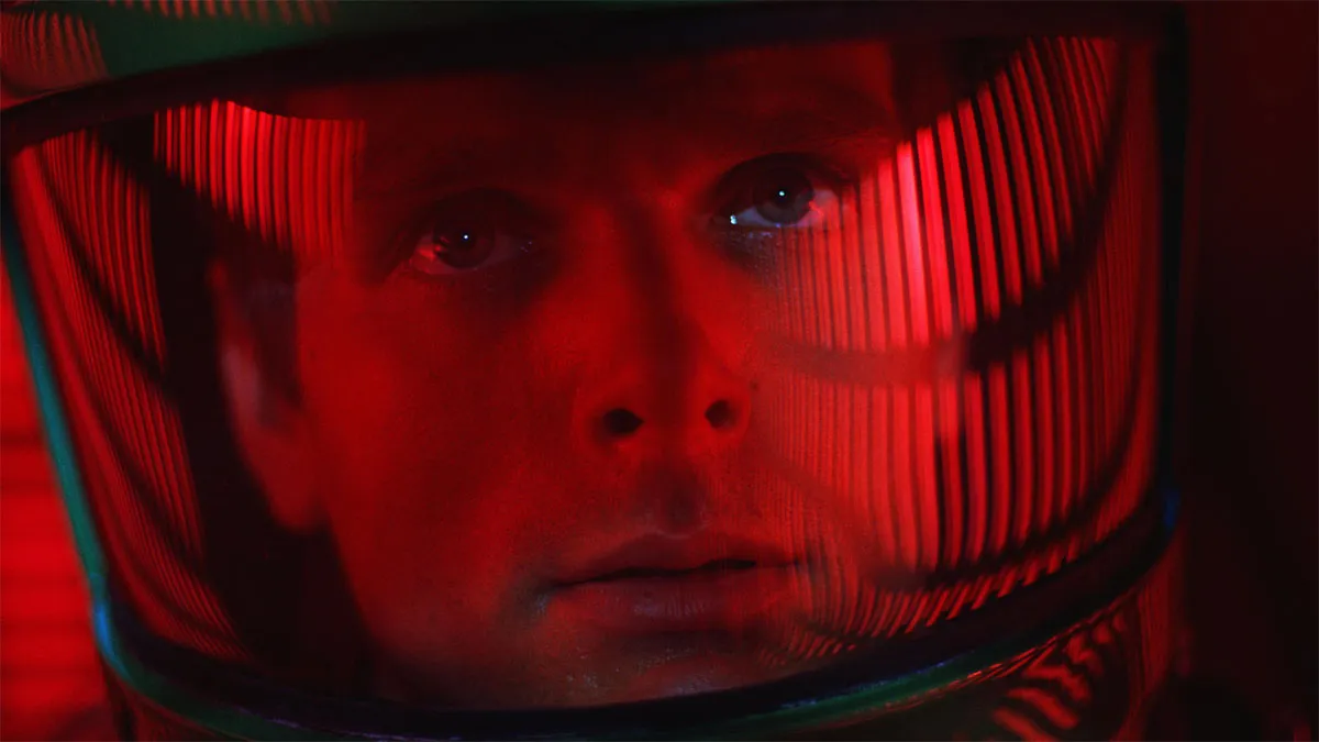 Keir Dullea sees something special in 2001: A Space Odyssey.
