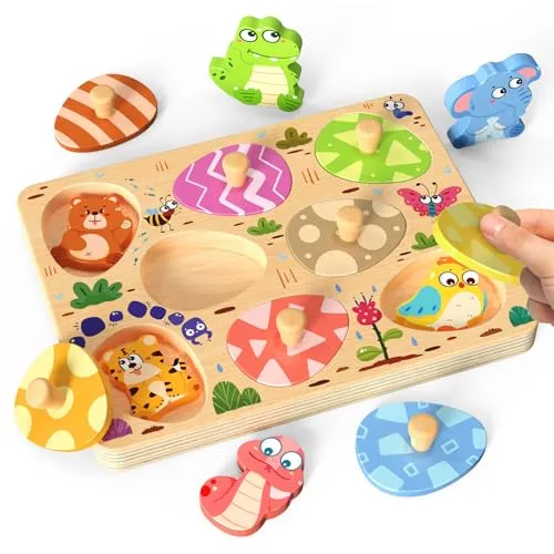 Zeoddler Animal Matching Puzzle