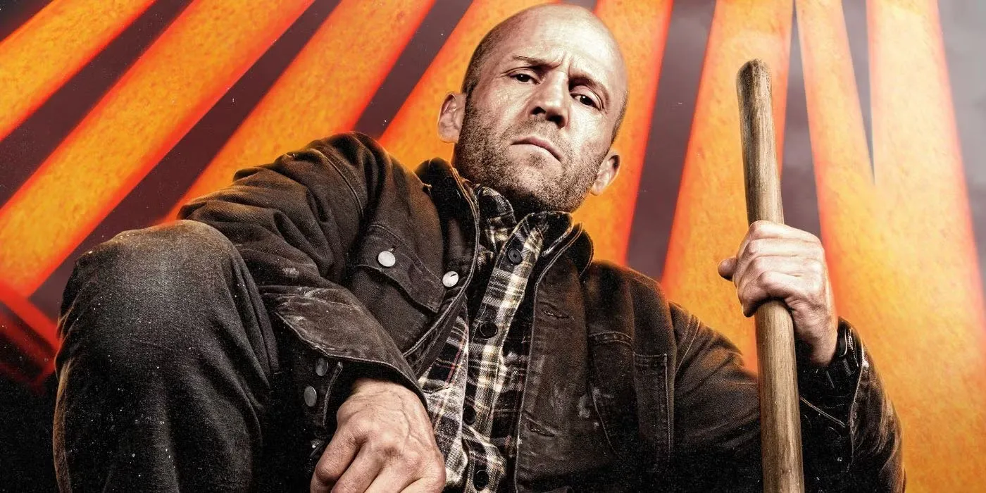 Jason Statham looks intimidating in A Working Man.