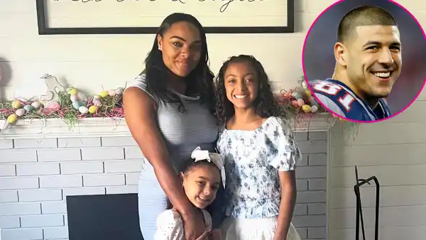 Aaron Hernandez s Fiancee and Daughter Share Rare Tribute